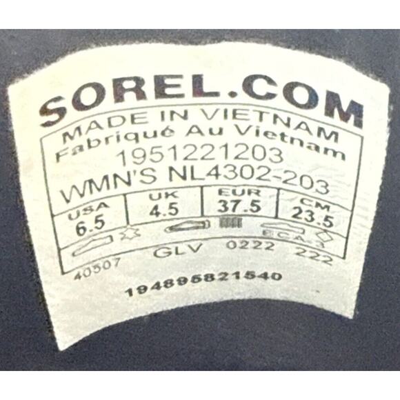 Sorel Chelsea Boot Brex Women's 6.5 Waterproof Leather Cinder Black Pull On Lug - Picture 8 of 10